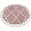 Makro Abra BERBER TROIK A0010 růžový bílý