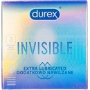 Durex Invisible Extra Lubricated 3 ks
