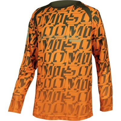 Endura MT500 Print LTD Tangerine detský
