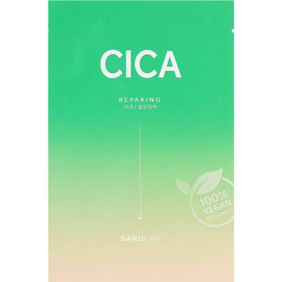 Barulab The Clean Vegan Cica Mask - Успокояваща текстилна маска с центела 1бр. /23г