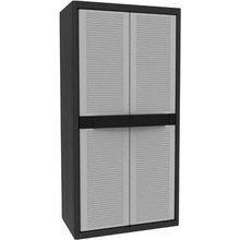 Terry Plastová policová skříň JUMBO Q BLACK XL 2900 šedá
