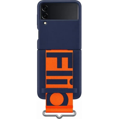 Samsung Galaxy Z Flip 3 Silicone cover dark blue (EF-GF711TNEGWW)