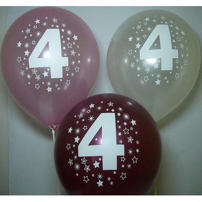 Globos Balónky Číslo 4