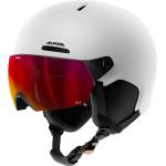 Alpina Ски каска Alpina Arber 2 Visor Q-Lite S2 Ski helmet - White Matt / Revo - размер 52-56 cm (418-1499-0511)
