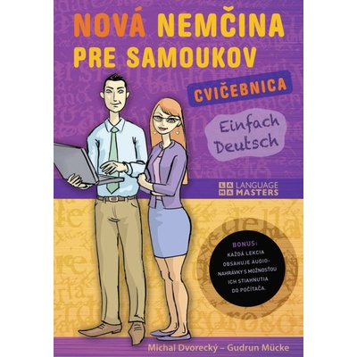 Nová nemčina pre samoukov cvičebnica CD Michal Dvorecký; Gudrun Mücke