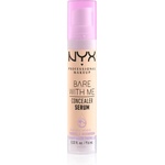 NYX Cosmetics Bare With Me Concealer Serum овлажняващ коректор 2 в 1 цвят 01 - Fair 9, 6ml