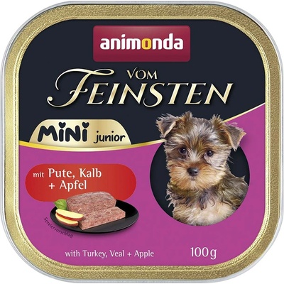 Animonda Vom Feinsten Junior Mini - пуешко, телешко и ябълка 100 g