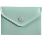 Biurfol Plastic button folder MORANDI A7 green Biurfol (TKM-A7-03)