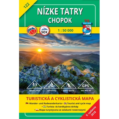 Nízke Tatry Chopok 1 : 50 000