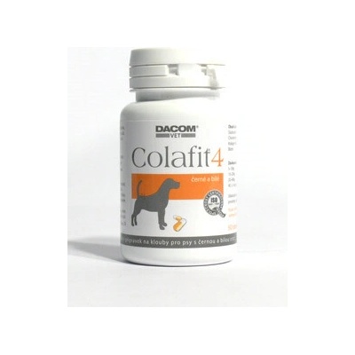 Colafit 4 na klouby pro psy černé/bílé 100 tbl