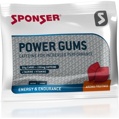 Sponser Power Gums - Fruit Mix, 75 g - 75 g