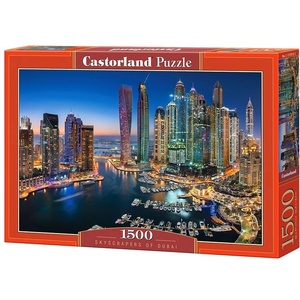 Castorland Пъзел Castorland от 1500 части - Небостъргачите на Дубай (C-151813-2)