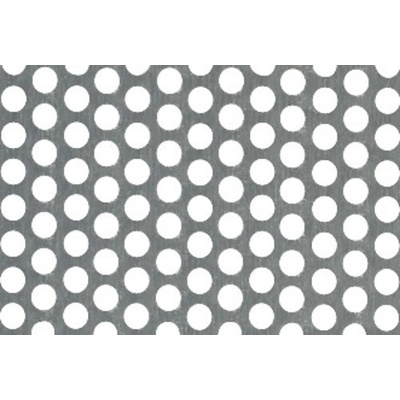 Alu děrovaný plech 120x1000x0,8 mm