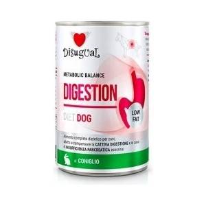 Disugual Digestion Rabbit за кучета с лошо храносмилане и хронична панкреатична недостатъчност, заешко 400gr