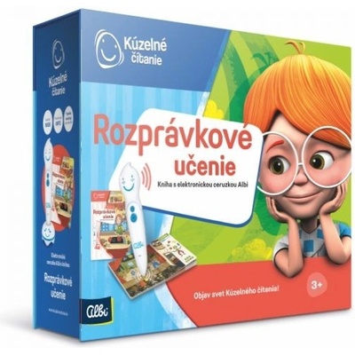 Albi Kúzelné čítanie Rozprávkové učenie súprava elektronickej ceruzky a knihy