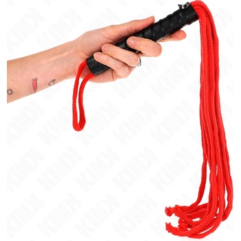 Kink Rope Whip 56cm Red