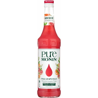 Monin Pure koncentrát Pink Grapefruit Růžový grep 0,7 l