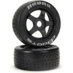 Arrma колело с гума 2.9" dBoots Hoons 42/100 сребърни (2)