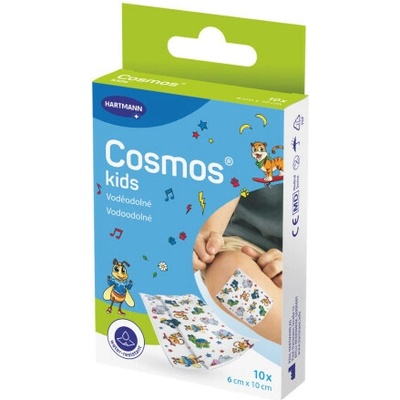 COSMOS Kids vodeodolná detská náplasť na rany 10 ks