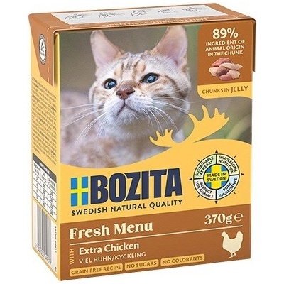 Bozita cat Fresh Menu kousky v rosolu s kuřetem 370 g