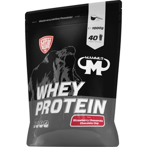 MAMMUT Whey Protein Strawberry Cheesecake Chocolate Chip, 1 kg - 1001699 (1001699)