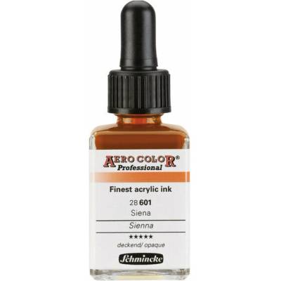 Schmincke Aero Color akrylový atrament Professional Standard 601 sienna