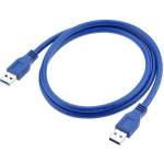  Кабел за екстендер USB 3.0 АM/АM 1.0m, син (USB-AM-1)
