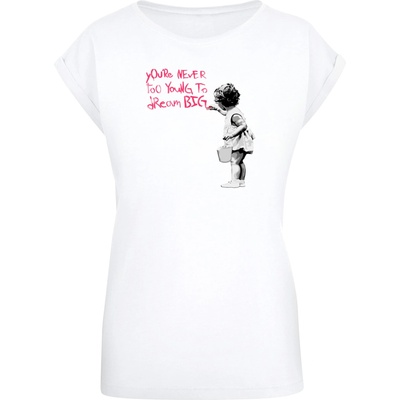 Urban Classics Тениска Ladies Dream Big T-Shirt white XXLUB-MP0000432-00220 - Камуфлаж, размер 5XL