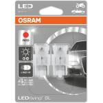OSRAM Standart - W3x16d - W21W / RED - 7706R (0233) - комплект 2бр (7706R)