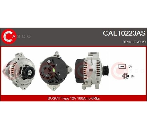Generátor CASCO CAL10223AS