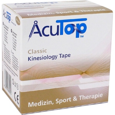 Acutop Classic Kineziologická Bežová 5 cm x 5 m 1 ks