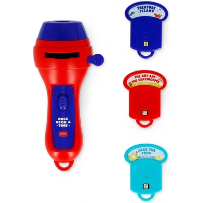 Legami Story Projector Flashlight - Once Upon A Time - Red