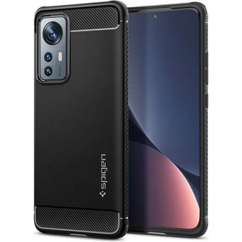 Image 1 of Spigen Xiaomi 12/12X Rugged Armor Cover black