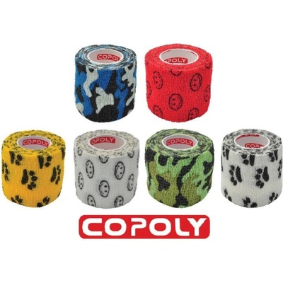 CoPoly Samoadhezívny obväz 5 cm x 4,5 m – potlač, 1 ks