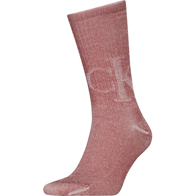 Calvin Klein Чорапи Calvin Klein Men's Crew Socks - Red / White