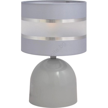 Helam Настолна лампа HELEN 1xE27/15W/230V сива/сребриста (HE1272)
