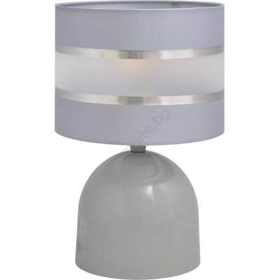 Helam Настолна лампа HELEN 1xE27/15W/230V сива/сребриста (HE1272)