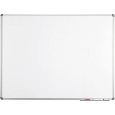 Maul biela popisovacia tabuľa MAULstandard, Emaille (š x v) 180 cm x 120 cm biela emailový náter vr. odkladacie misky, f