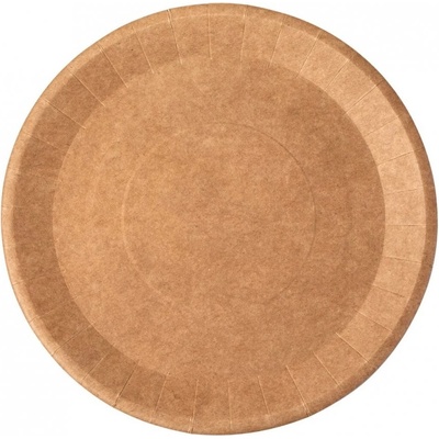 Talíř papír mělký NATURE 22,5 cm 10 ks