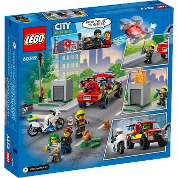 LEGO® City - Fire Rescue & Police Chase (60319)