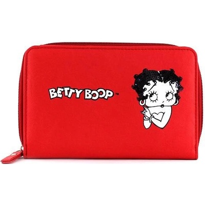 Betty Boop červená s motivem panenky Betty Boop