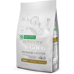 Nature's Protection NATURES PROTECTION Superior Care White Dogs Adult 1, 5 кг