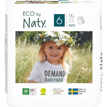 Naty Екологични Бебешки пелени Еco by Naty 6 НАД 16кг 17бр (n-8220)