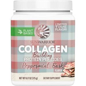 Sunwarrior Collagen Building Protein Peptides [175 грама] Ментов шоколад