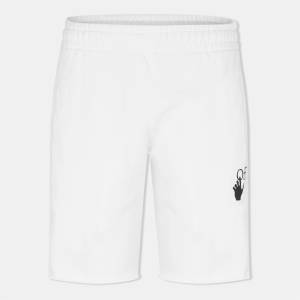 Off White Блуза Off White Men's Sweatshirt Jersey Shorts - White
