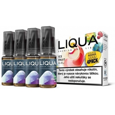 Ritchy Liqua MIX 4Pack Ice Fruit 4 x 10 ml 3 mg