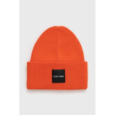Calvin Klein pánska čiapka oranžová