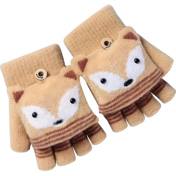 HARAHU Безпръстови ръкавици ja-37674 - Светло кафяво kp37674 (ja-37674)