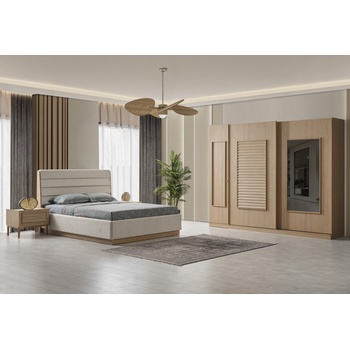 Baymob Mobilya Двукрилен гардероб с плъзгащи врати helen