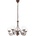 Brilagi - LED Пендел COTTAGE 5xG9/40W/230V кафяв/бял (BG1515)